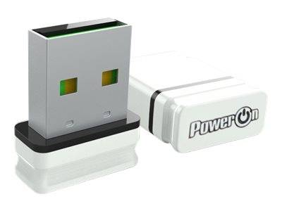 Inter-Tech DMG-02 - Kabellos - USB - WLAN - 150 Mbit/s - WeißNano WiFi adapter --4