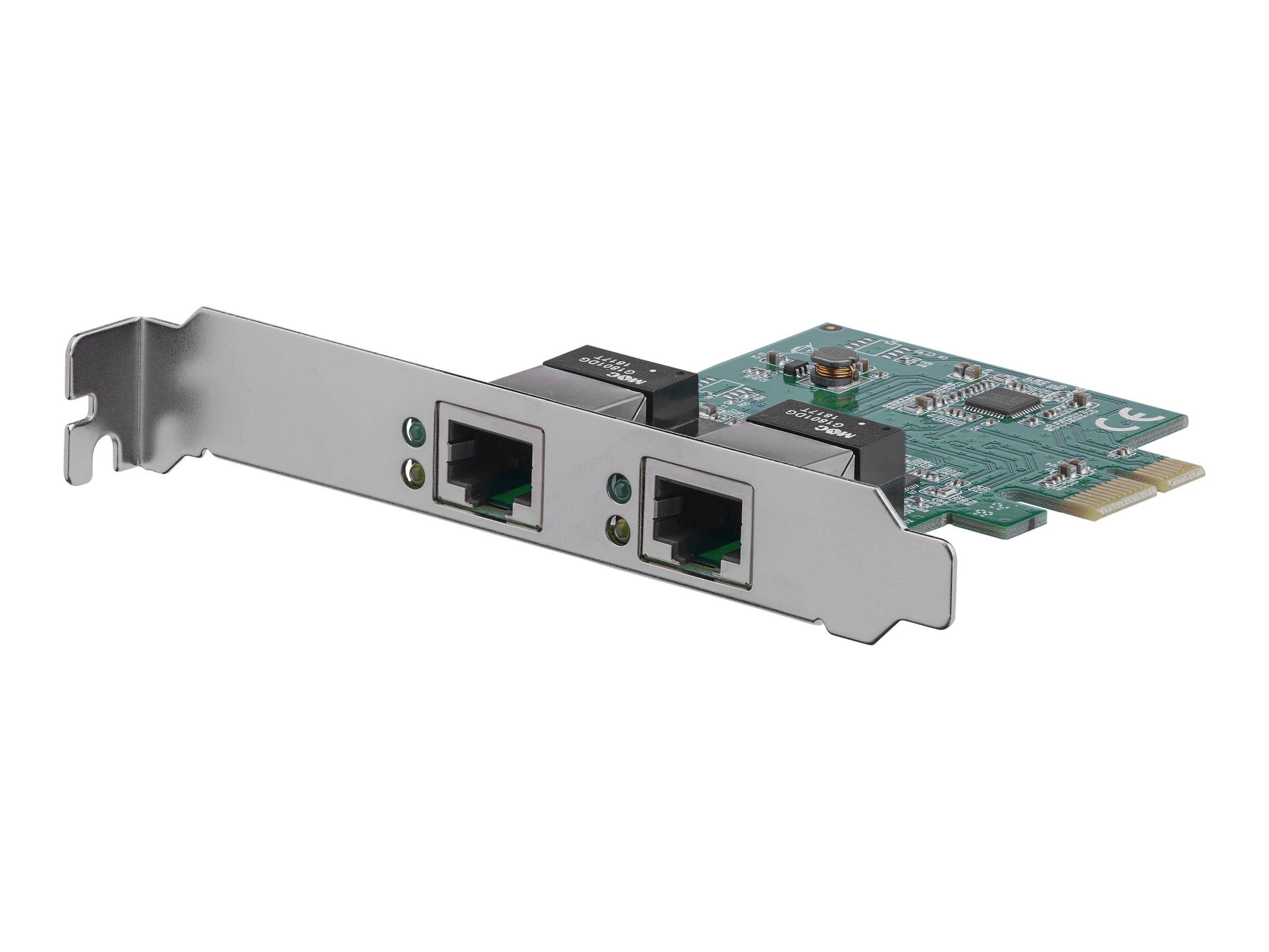 StarTech.com Dual Port Gigabit PCI Express Server Network Adapter Card - 1 Gbps PCIe NIC - Dual Port Server Adapter - 2-0
