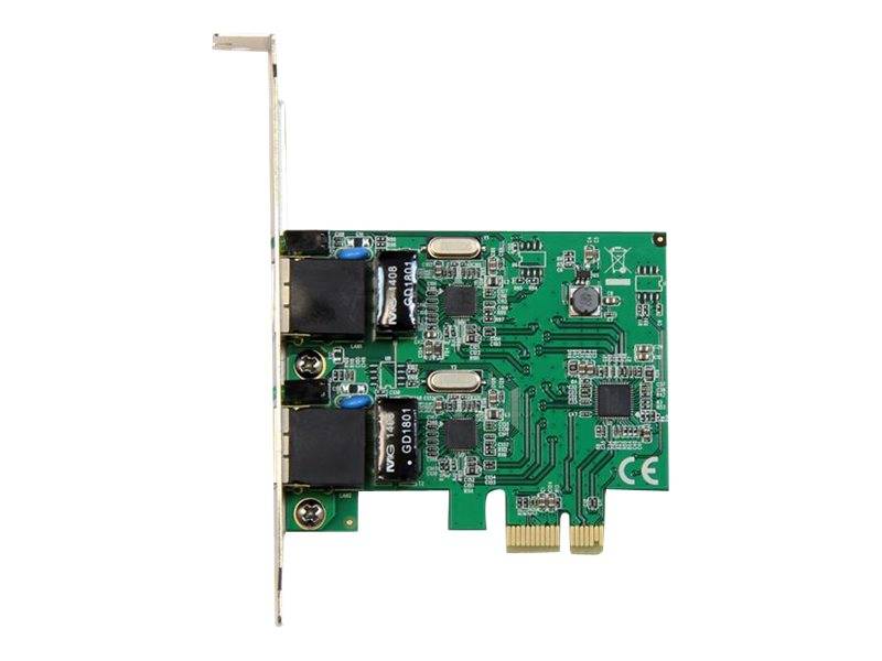 StarTech.com Dual Port Gigabit PCI Express Server Network Adapter Card - 1 Gbps PCIe NIC - Dual Port Server Adapter - 2-6