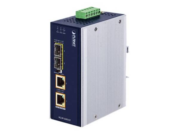 PLANET IGUP-2205AT - Medienkonverter - 1GbE - 10Base-T, 1000Base-LX, 1000Base-SX, 100Base-TX, 1000Base-T, 1000Base-BX -
