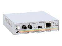 Allied Telesis AT MC101XL Medienkonverter 10Mb LAN 100Base-FX 100Base-TX RJ-45 / ST multi-mode bis zu 2 km 1310 nm-0