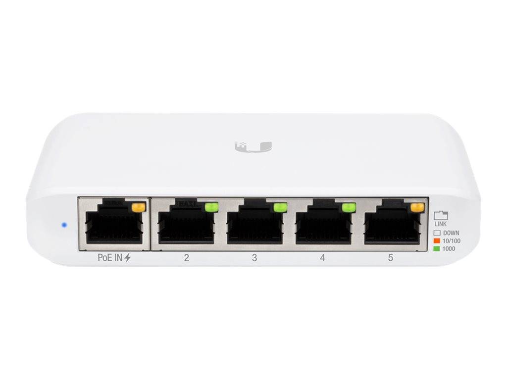 Ubiquiti UniFi Switch USW Flex Mini - Switch - Smart - 4 x 10/100/1000 + 1 x 10/100/1000 (PoE+)-3