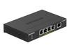 NETGEAR GS305PP - Switch - unmanaged - 5 x 10/100/1000 (4 PoE)