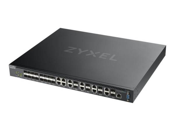 Zyxel XS3800-28 - Switch - L2+ - managed - 4 x 10GBase-T + 16 x 10 Gigabit SFP+ + 8 x C 10 G-Bit SFP+