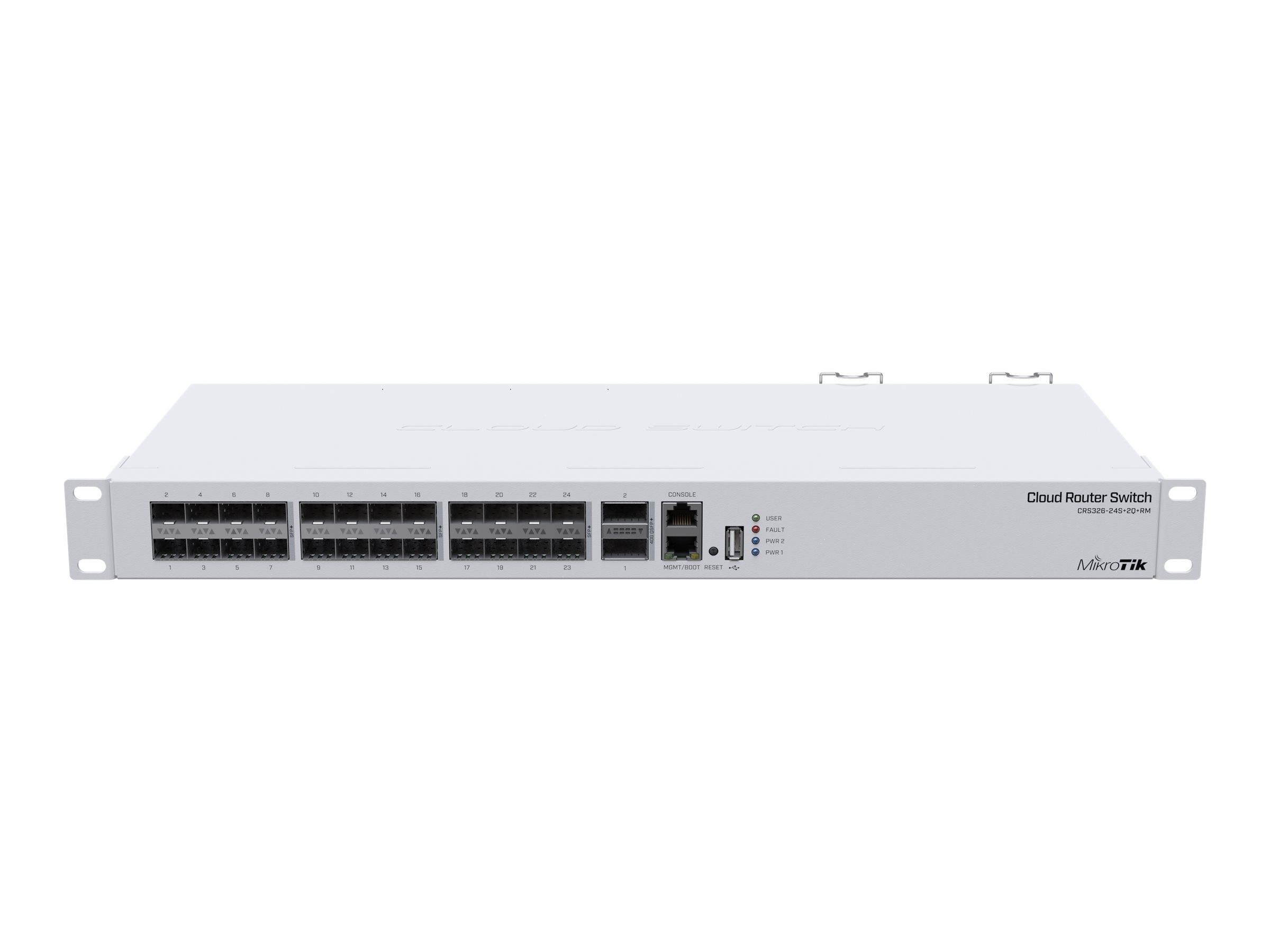MikroTik Cloud Router Switch CRS326-24S+2Q+RM - Switch - L3 - managed - 24 x 10-0