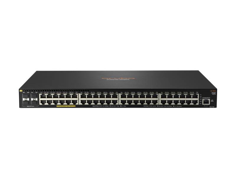 HP HPE Aruba 2930F 48GPoE+4SFP 740W Switch Europe - En JL557A - Switch - 176 Gbp-2