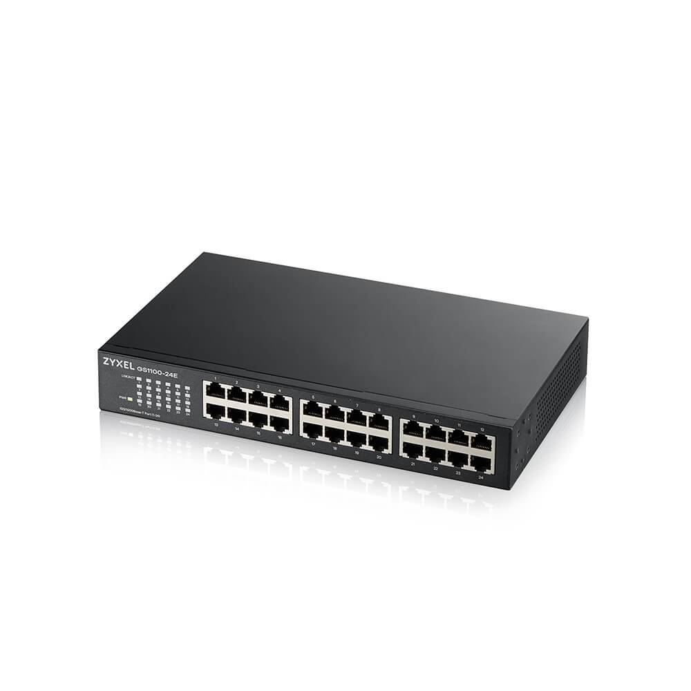 Zyxel GS-1100-24E - Switch - unmanaged - 24 x 10/100/1000-7
