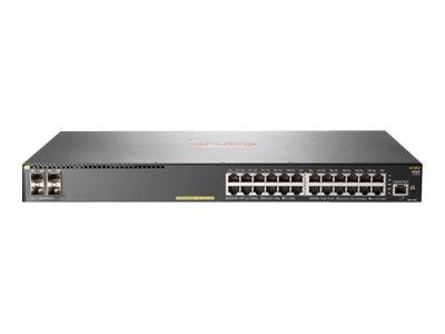 HPE Aruba 2930F 24G PoE+ 4SFP - Switch - L3 - managed - 24 x 10/100/1000 (PoE+)-0