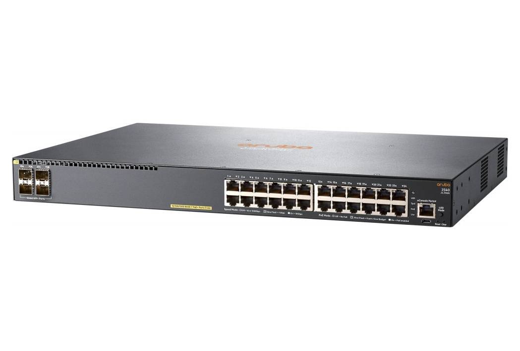 HPE Aruba 2540 24G PoE+ 4SFP+ - Switch - managed - 24 x 10/100/1000 (PoE+)-2