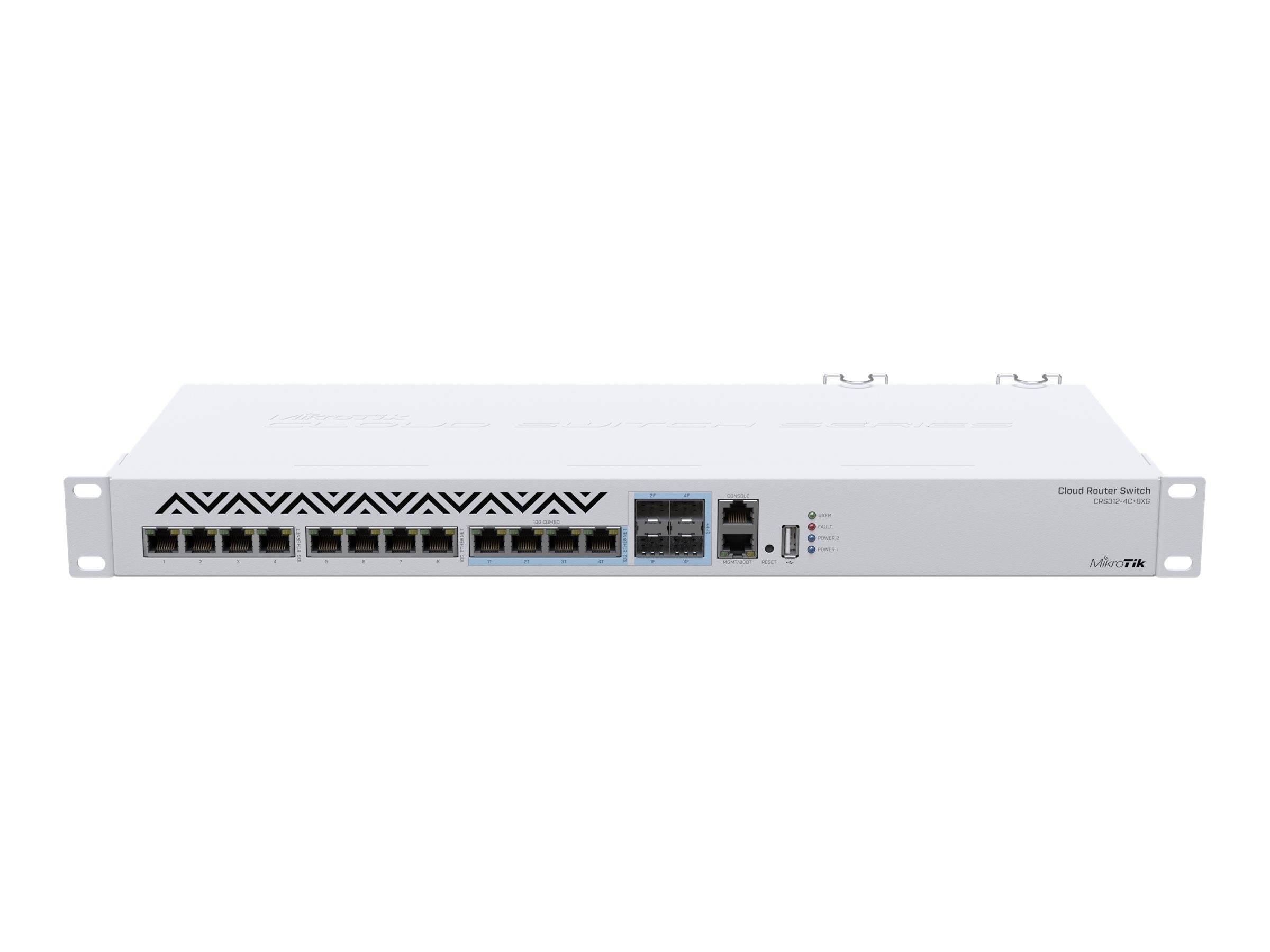 MikroTik Cloud Router Switch CRS312-4C+8XG-RM - Switch - L3 - managed - 12 x 10-0
