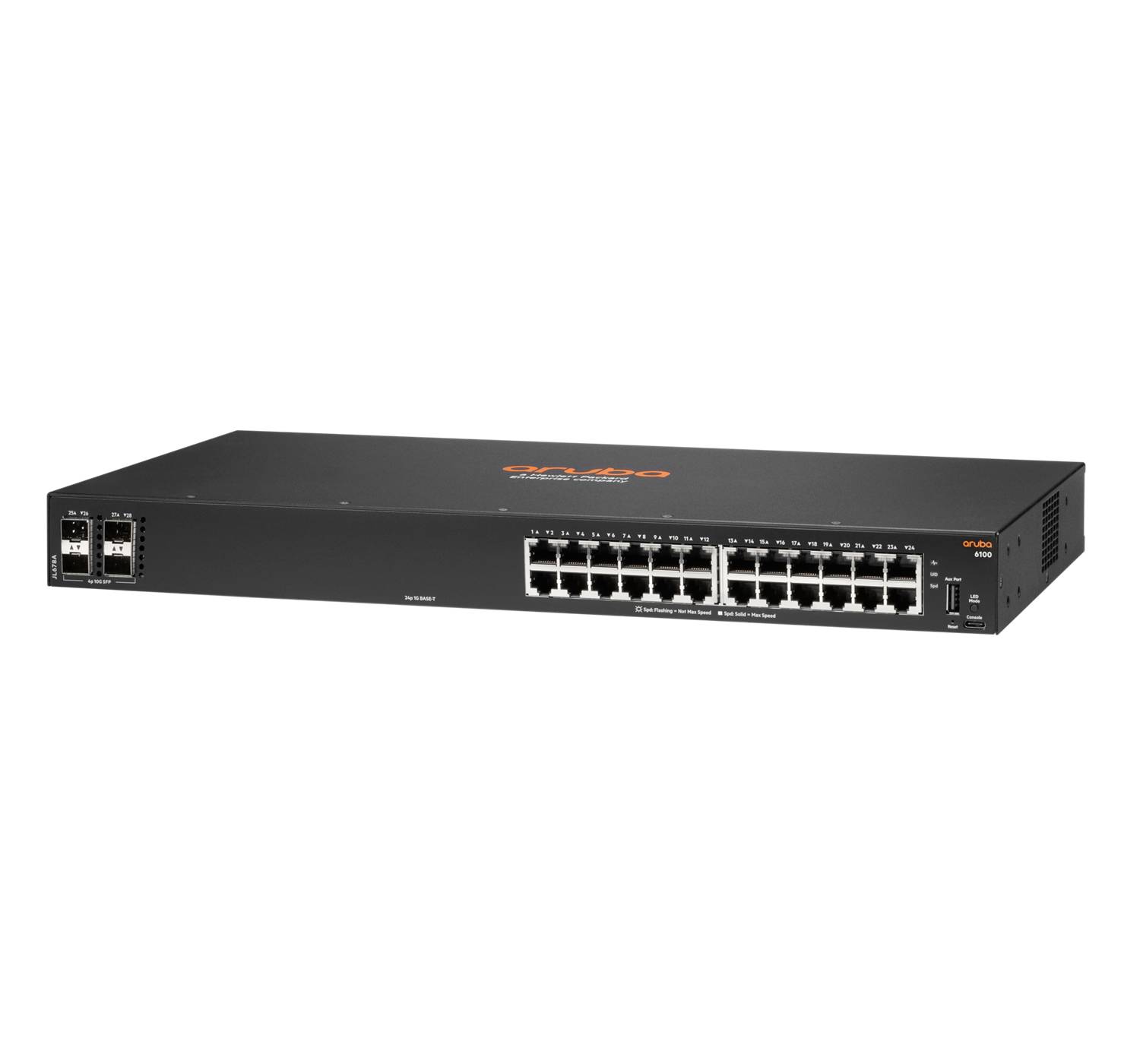HPE Aruba 6100 24G 4SFP+ Switch - Switch - managed-7