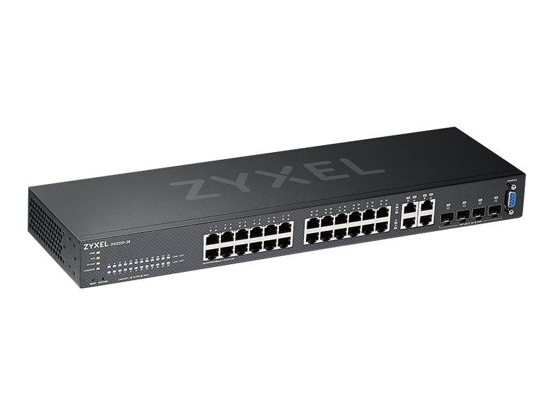 Zyxel GS2220-28 - Switch - managed - 24 x 10/100/1000 + 4 x Kombi-Gigabit-SFP-6