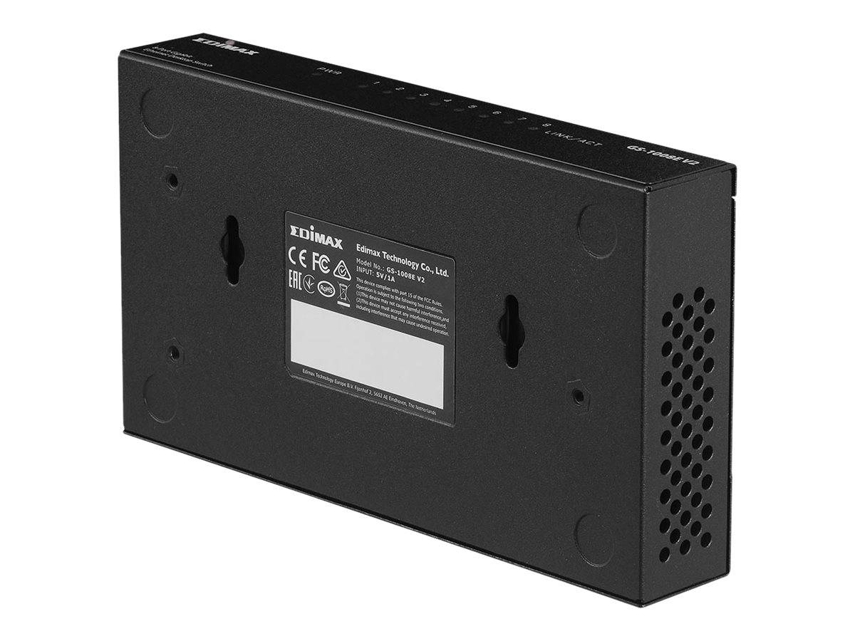 Edimax GS-1008E V2 - Switch - unmanaged - 8 x 10/100/1000-1