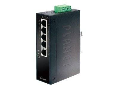 PLANET IGS-501T - Switch - 5 x 10/100/1000 - an DIN-Schiene montierbar-0