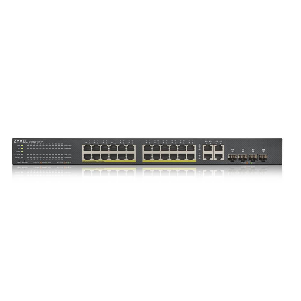 Zyxel GS1920-24HPv2 - Switch - Smart - 24 x 10/100/1000 (PoE+)-7