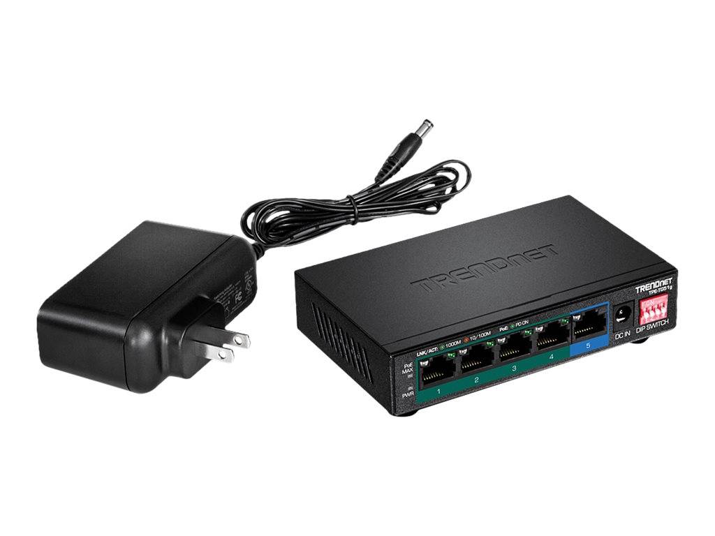 TRENDnet TPE-TG51G 5-Port PoE+ Switch Gigabit 60W-2