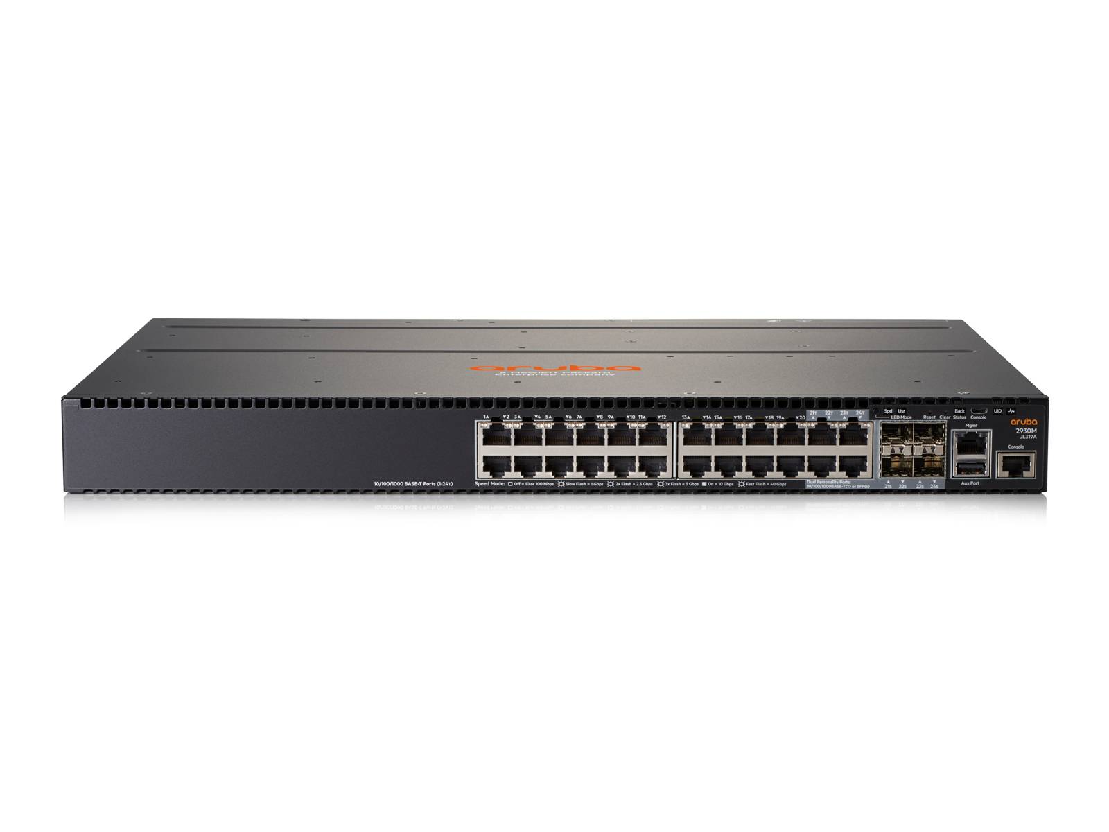 HPE Aruba 2930M 24G 1-Slot - Switch - L3 - managed-4