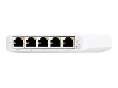 Ubiquiti UniFi Switch USW Flex Mini - Switch - Smart - 4 x 10/100/1000 + 1 x 10/100/1000 (PoE+)-0