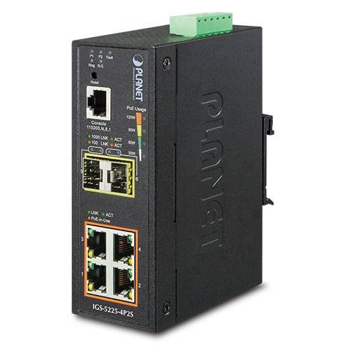 Planet IGS-5225-4P2S - Switch - L2+ - managed - 4 x 10/100/1000 (PoE+)-6