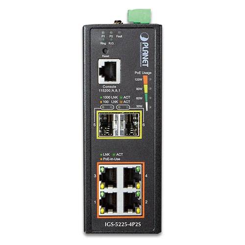 Planet IGS-5225-4P2S - Switch - L2+ - managed - 4 x 10/100/1000 (PoE+)-7