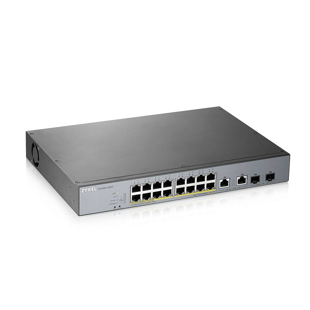 Zyxel GS1350-18HP - Switch - Smart - 16 x 10/100/1000 (PoE+)-7