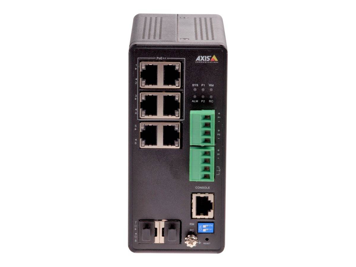 Axis T8504-R - Switch - managed - 4 x 10/100/1000 (PoE+)-0