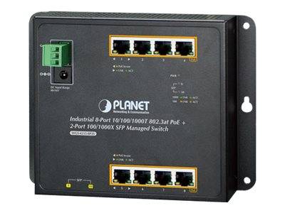 PLANET WGS-4215-8P2S - Switch - managed - 8 x 10/100/1000 (PoE+)-0