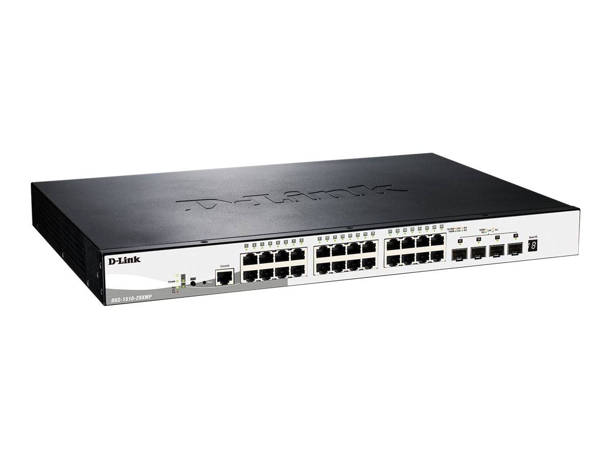 D-Link SmartPro DGS-1510-28XMP - Switch - L3 - managed - 24 x 10/100/1000 (PoE+)-5