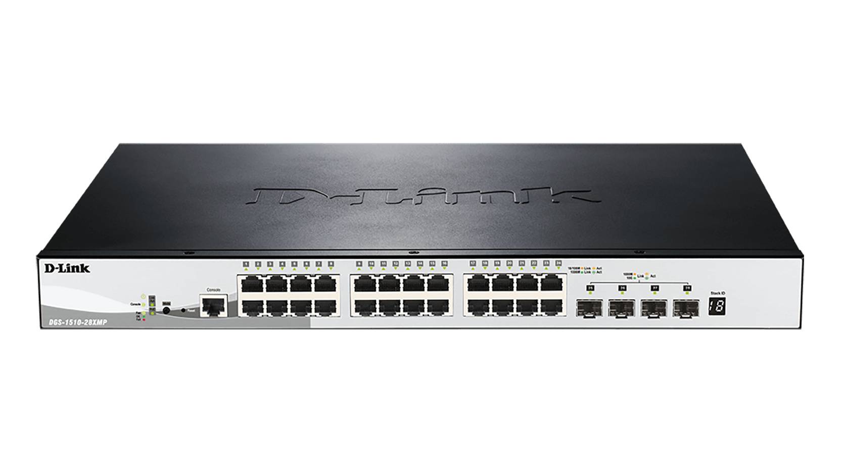 D-Link SmartPro DGS-1510-28XMP - Switch - L3 - managed - 24 x 10/100/1000 (PoE+)-7