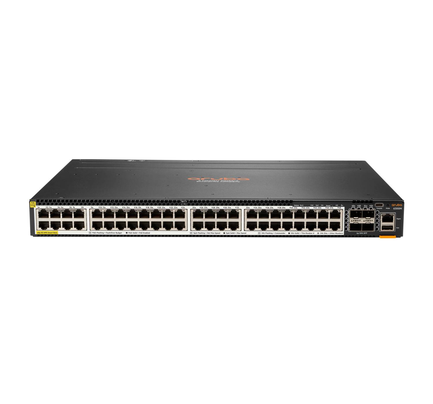HPE Aruba 6300M - Switch - L3 - managed - 48 x 100/1000/2.5G/5G (PoE+)-5