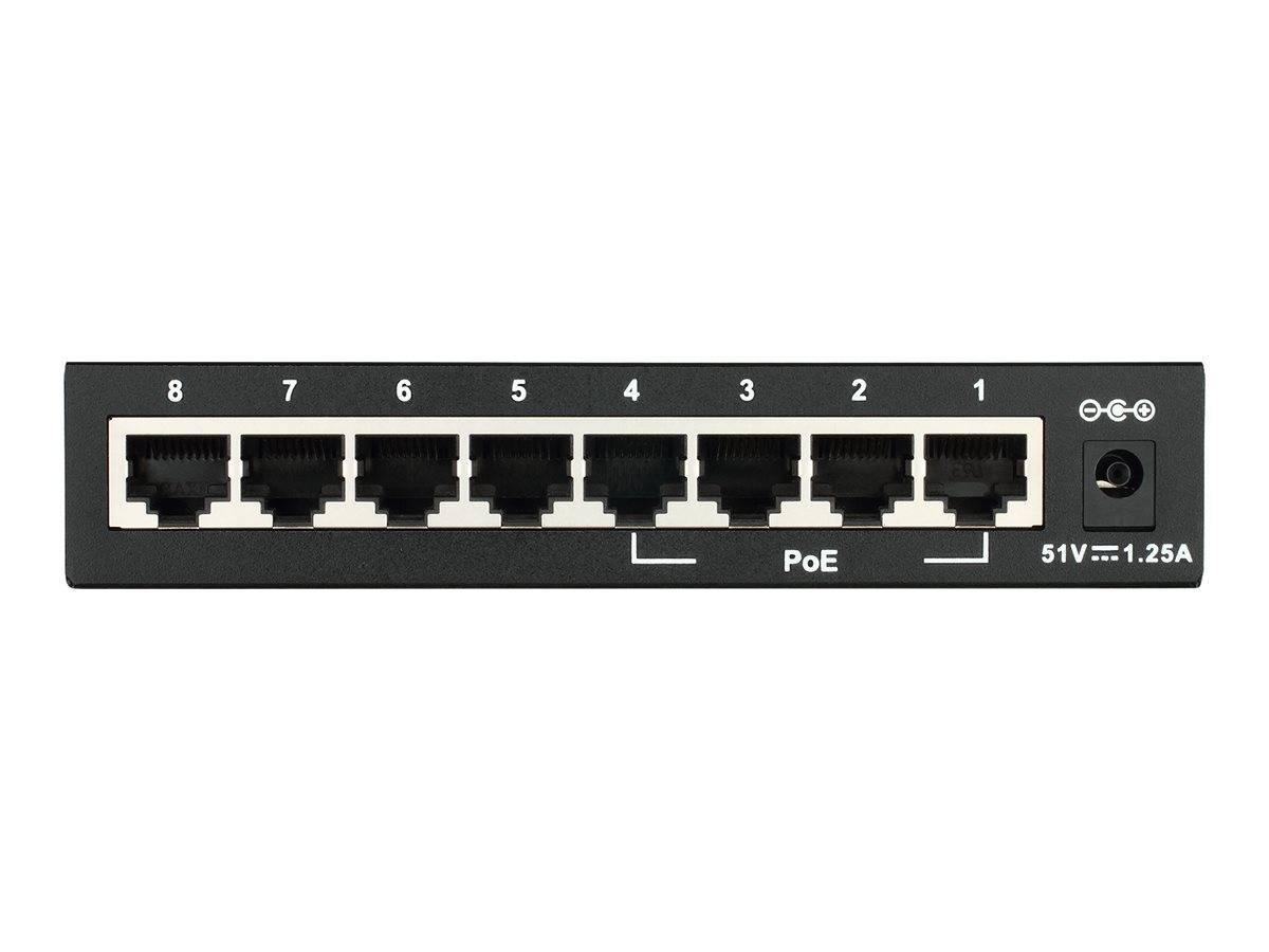 D-Link DES 1008PA - Switch - unmanaged - 4 x 10/100 (PoE)-7