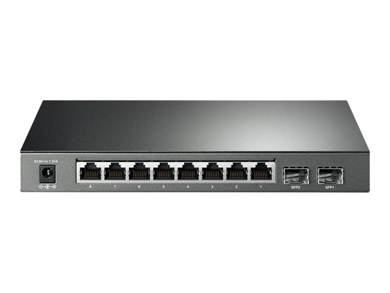 TP-Link JetStream TL-SG2210P V3 - Switch - Smart - 8 x 10/100/1000 + 2 x SFP - Desktop - PoE (58 W)-6