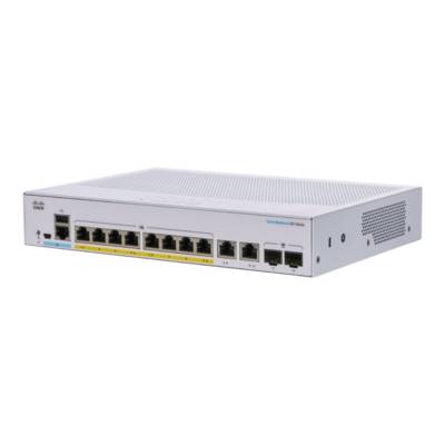 Cisco Business 250 Series CBS250-8FP-E-2G - Switch - L3 - Smart - 8 x 10/100/1000 (PoE+)-0
