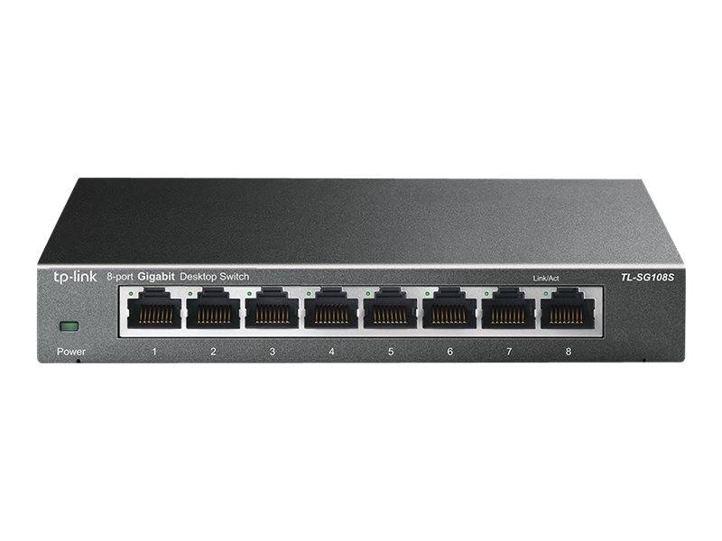 TP-Link TL-SG108S - Switch - 8 x 10/100/1000-2