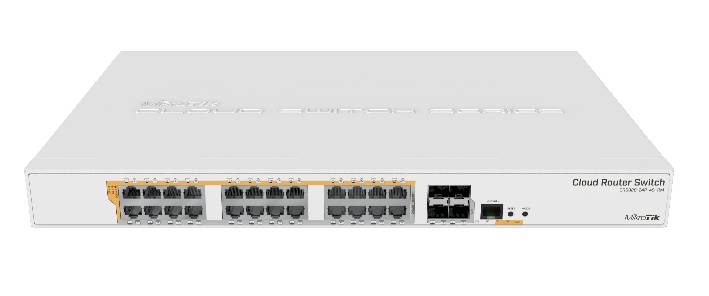 MikroTik Cloud Router Switch CRS328-24P-4S+RM - Switch - L3 - managed - 24 x 10/-4