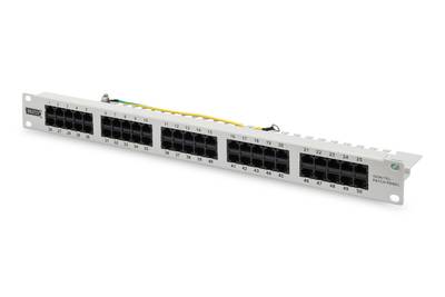 DIGITUS - CAT 3 ISDN Patch Panel, ungeschirmt, grau-4