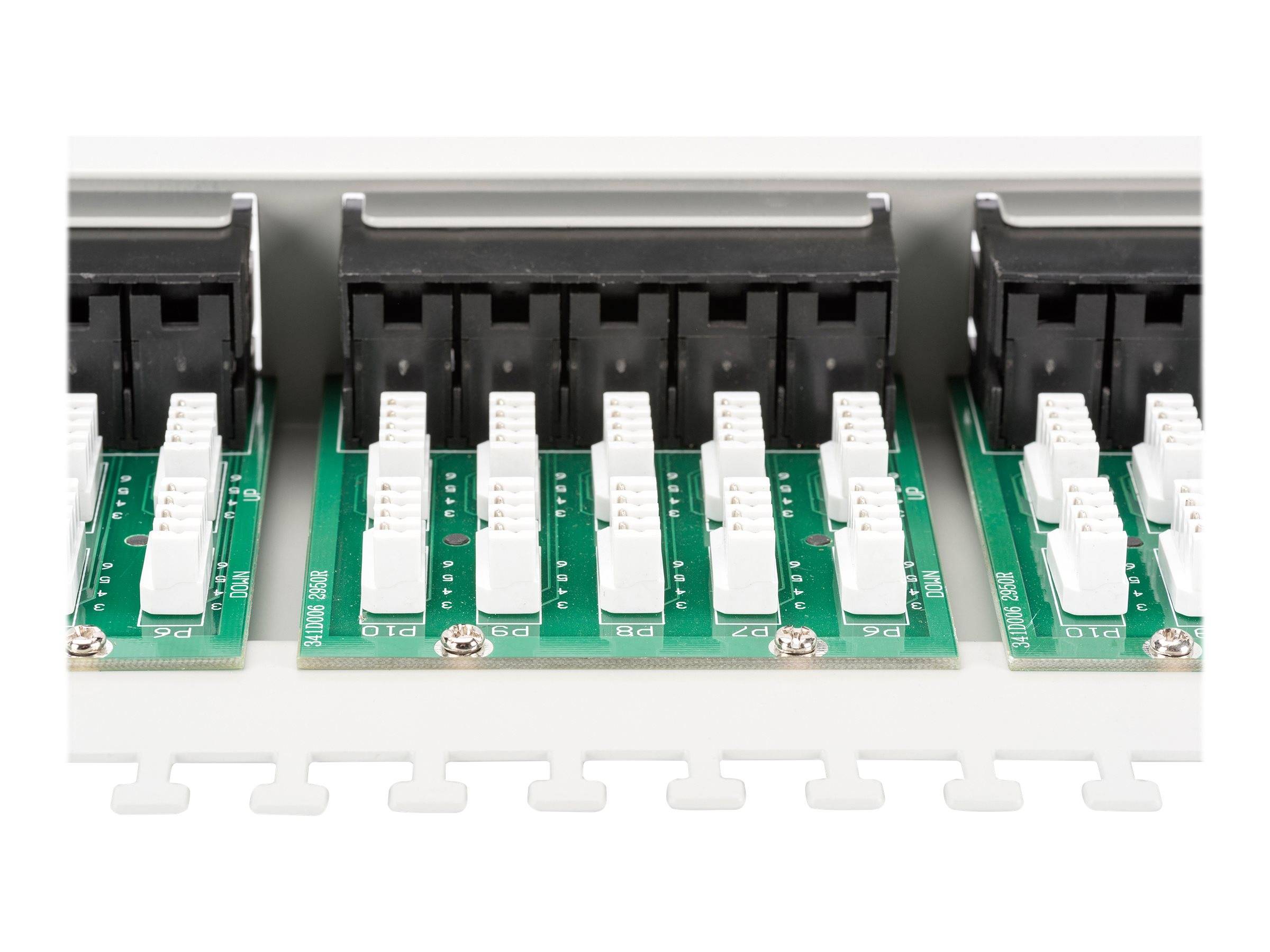 DIGITUS - CAT 3 ISDN Patch Panel, ungeschirmt, grau-7