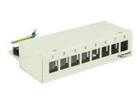 DeLOCK Keystone Desktop Patch Panel - Patch Panel-0