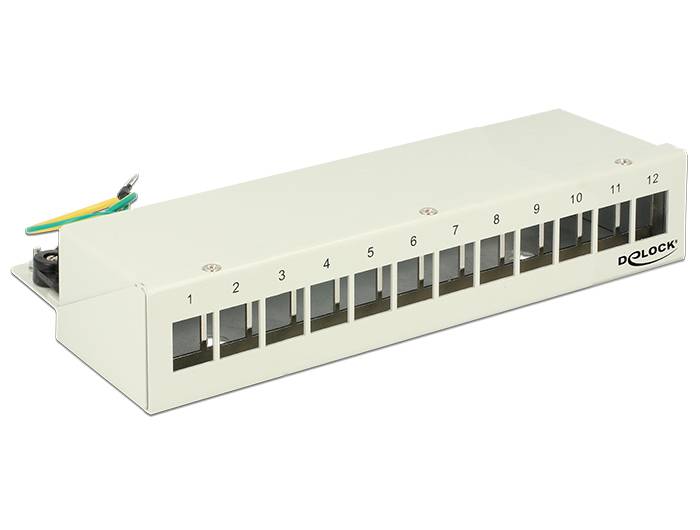 DeLOCK Keystone Desktop Patch Panel - Patch Panel-7