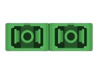 Delock Patch Panel - Schrankmontage - SC Duplex SM X 12 - Schwarz, grün - 1U - 2-2