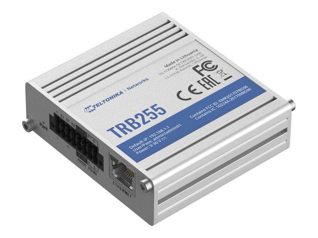 Teltonika TRB255 - Gateway - 100Mb LAN, RS-232, RS-485-6