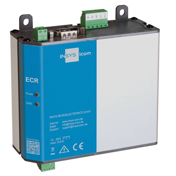 INSYS icom ECR EW300 - Wireless Router - WWAN 2-Port-Switch-6