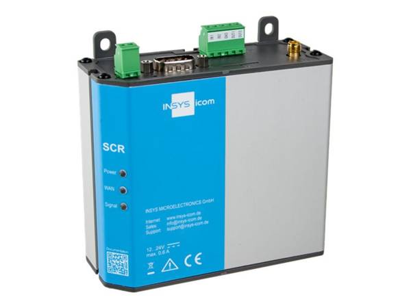 INSYS icom SCR-L 300 - Router - WWAN 2-Port-Switch