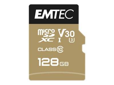 EMTEC SpeedIN' PRO - Flash-Speicherkarte (microSDHC/SD-Adapter inbegriffen)-0