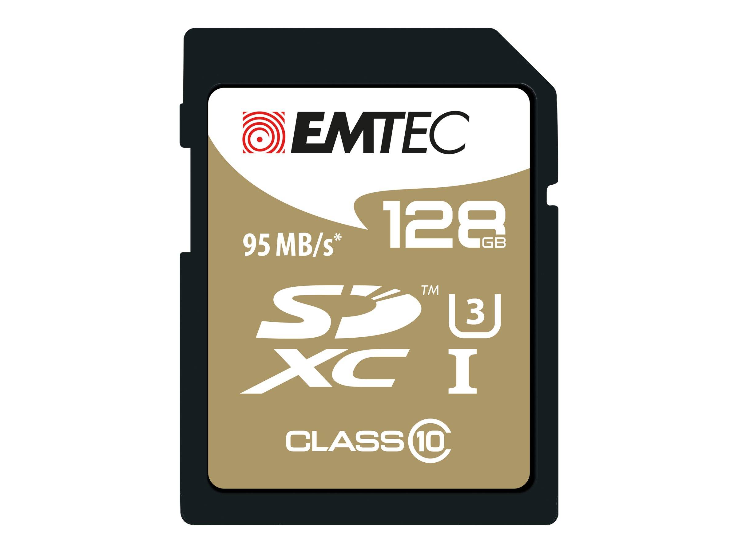 EMTEC SpeedIN' - Flash-Speicherkarte - 128 GB-0
