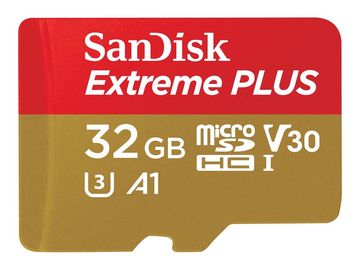 SanDisk Extreme PLUS - Flash-Speicherkarte (microSDHC/SD-Adapter inbegriffen)-4