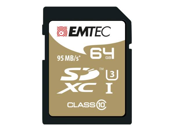 EMTEC SpeedIN' - Flash-Speicherkarte - 64 GB
