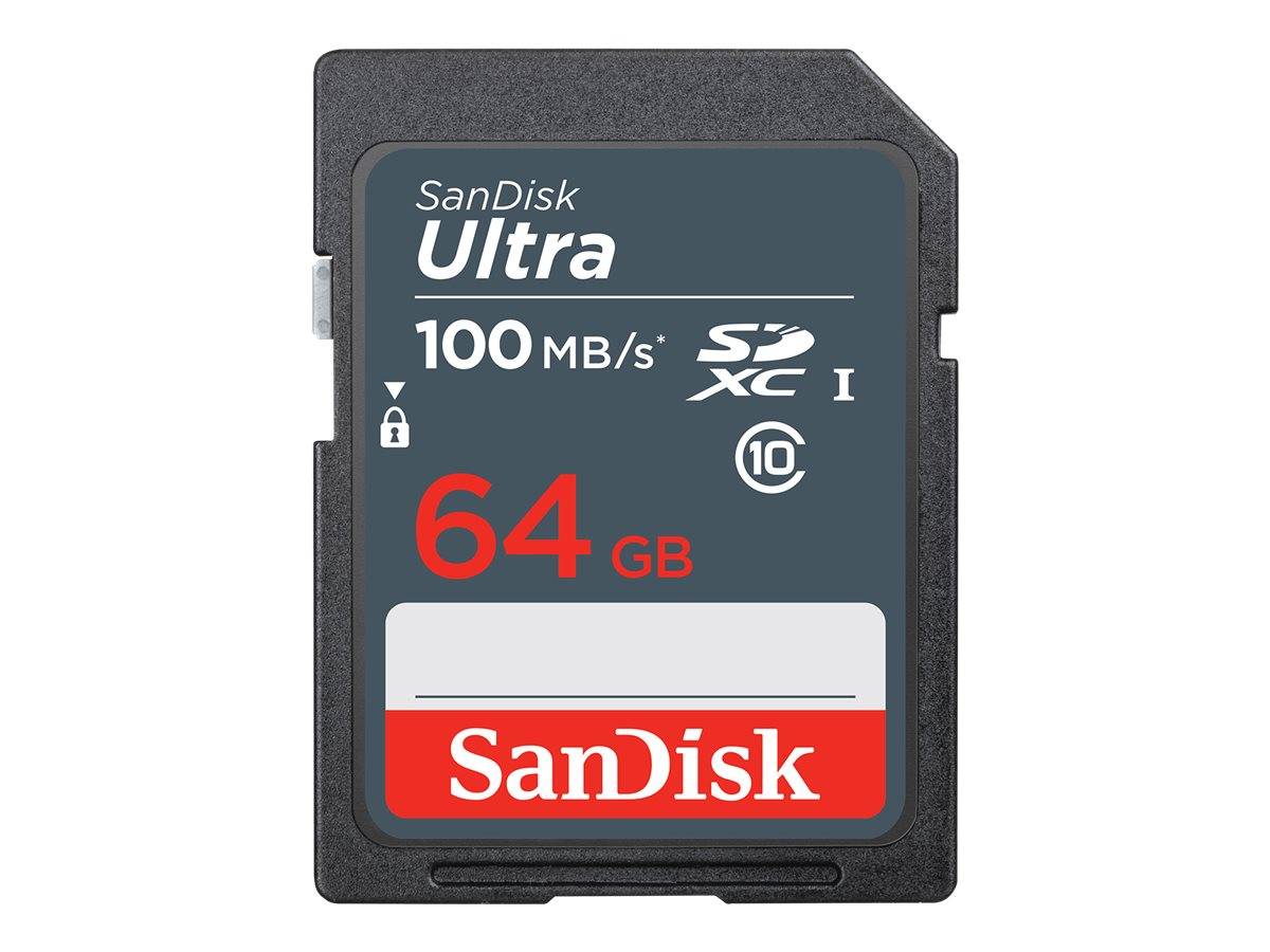 SanDisk Ultra - Flash-Speicherkarte - 64 GB - Class 10-0