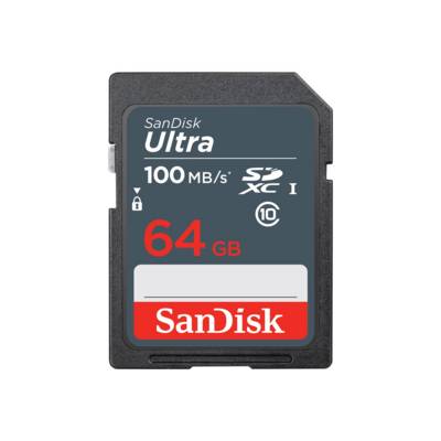 SanDisk Ultra - Flash-Speicherkarte - 64 GB - Class 10-0