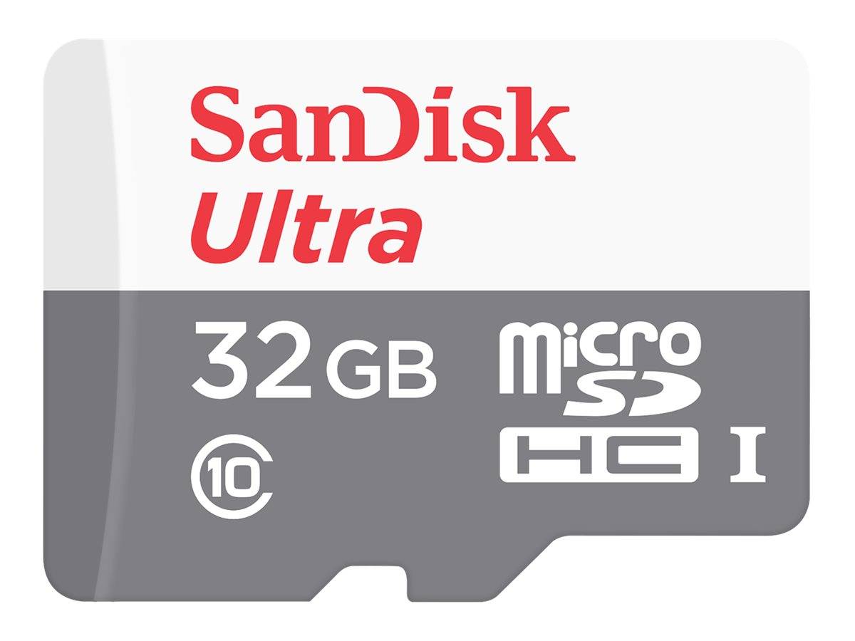 SanDisk Ultra - Flash-Speicherkarte (microSDHC/SD-Adapter inbegriffen)-0
